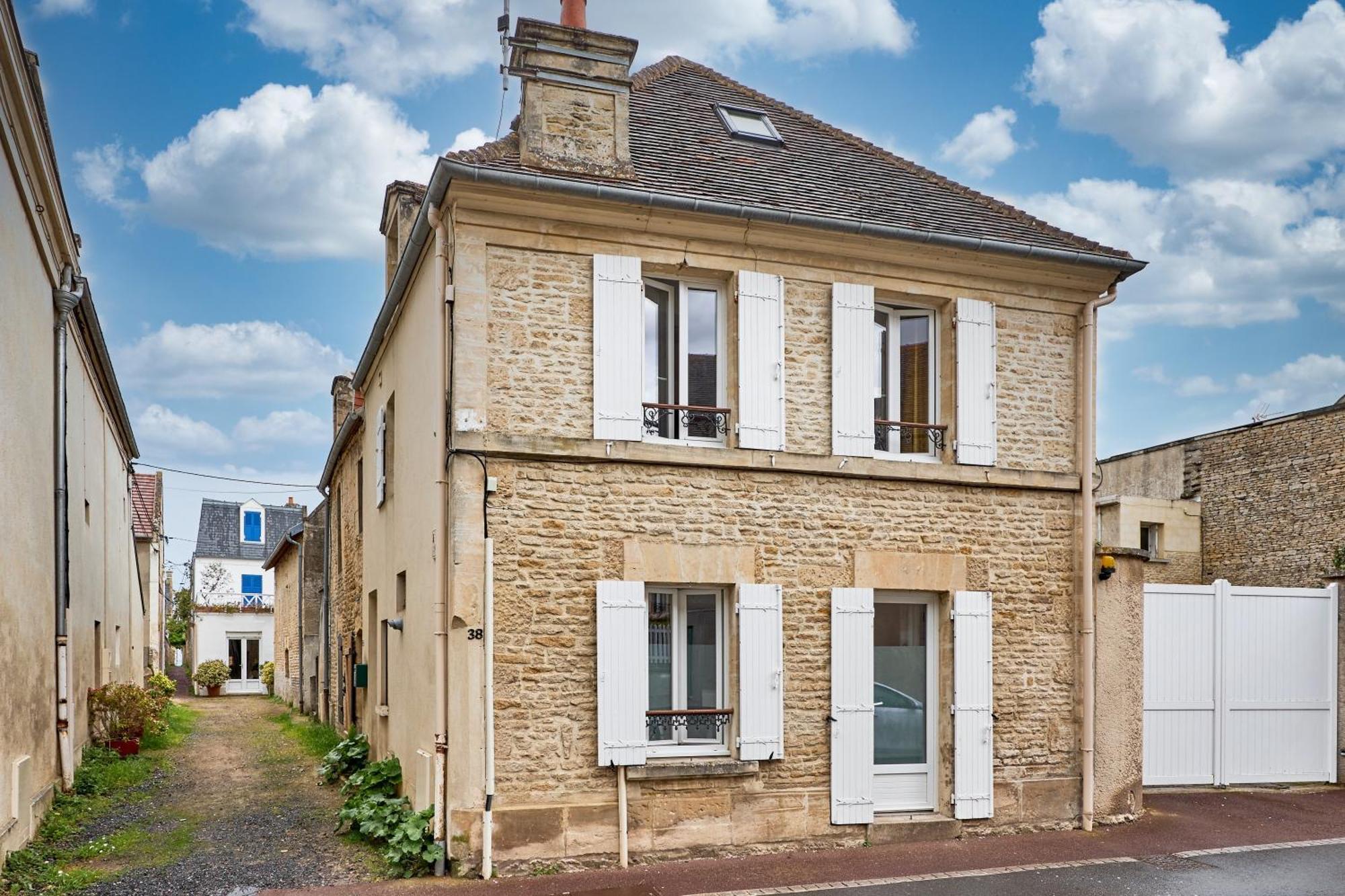 La Maison Du Pecheur - A 250 M De La Plage Saint-Aubin-Sur-Mer  Exterior foto